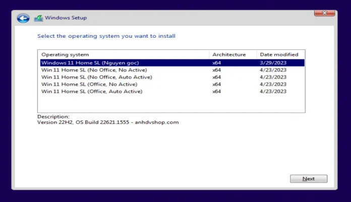 Windows 11 Home Single Language 22H2 AIO 5 In 1 Premium by Anhdv